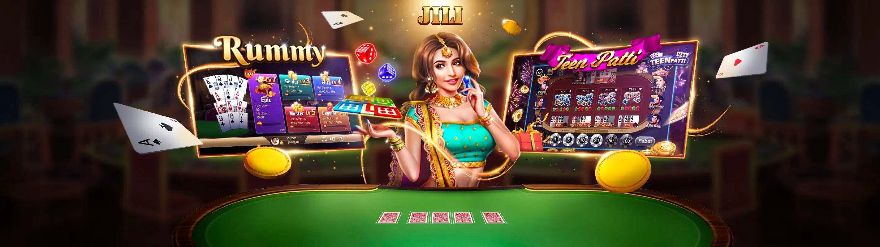 Giao diện 77vin Casino trên di động